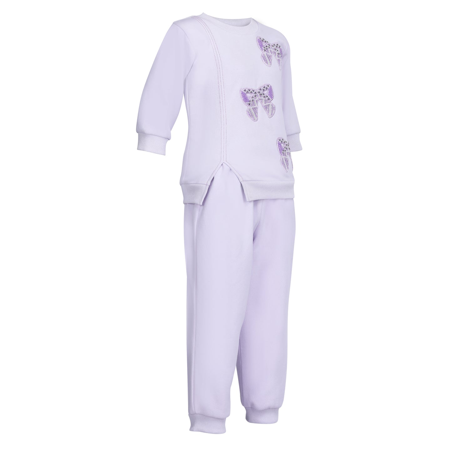 Lavender Bow Chic Track-set