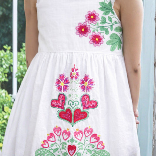 Snow Blossom Dress