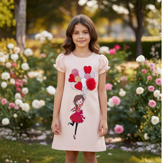 Balloon Bliss A Line Dress