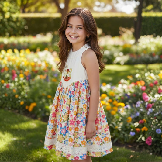 Floral Whimsy Dress