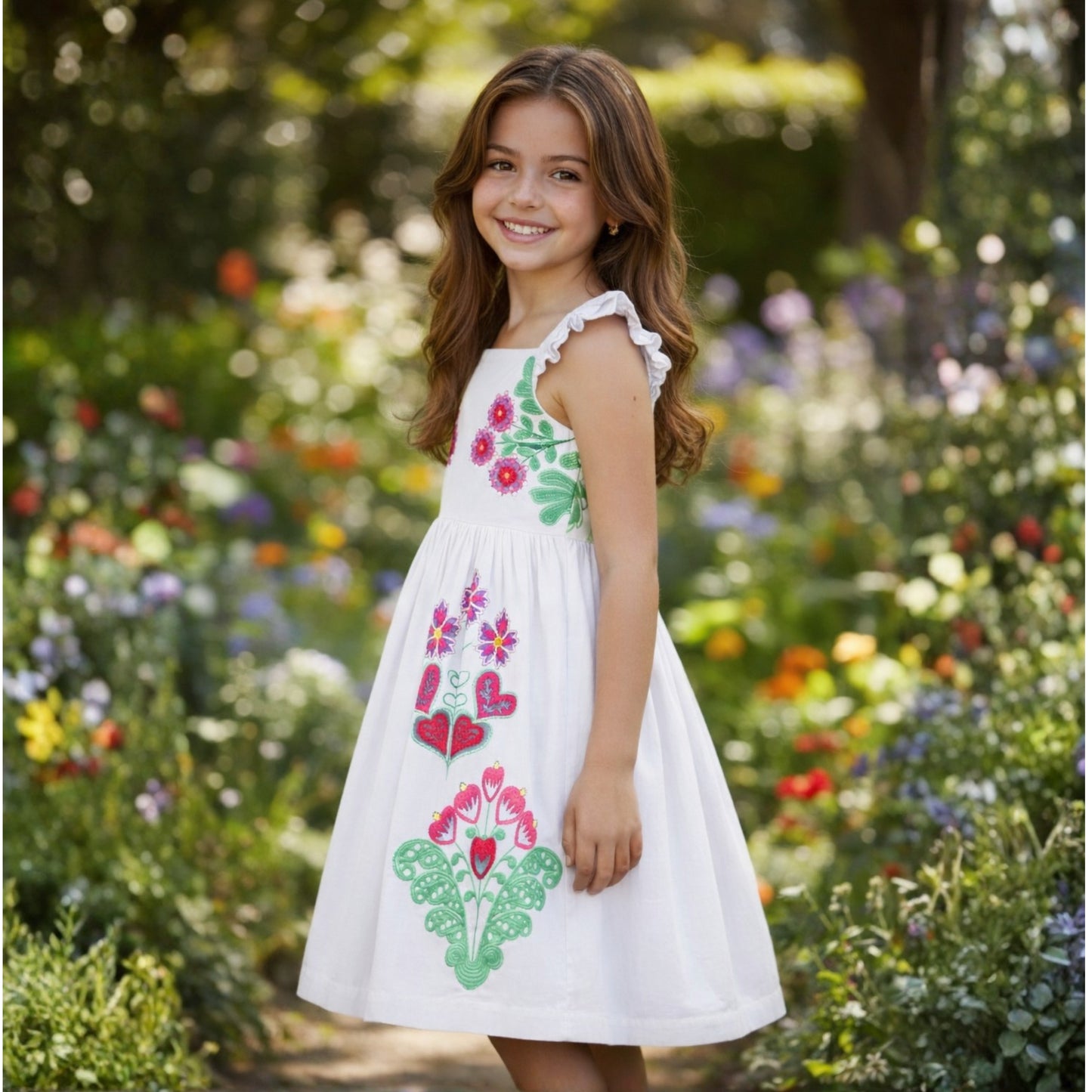 Snow Blossom Dress