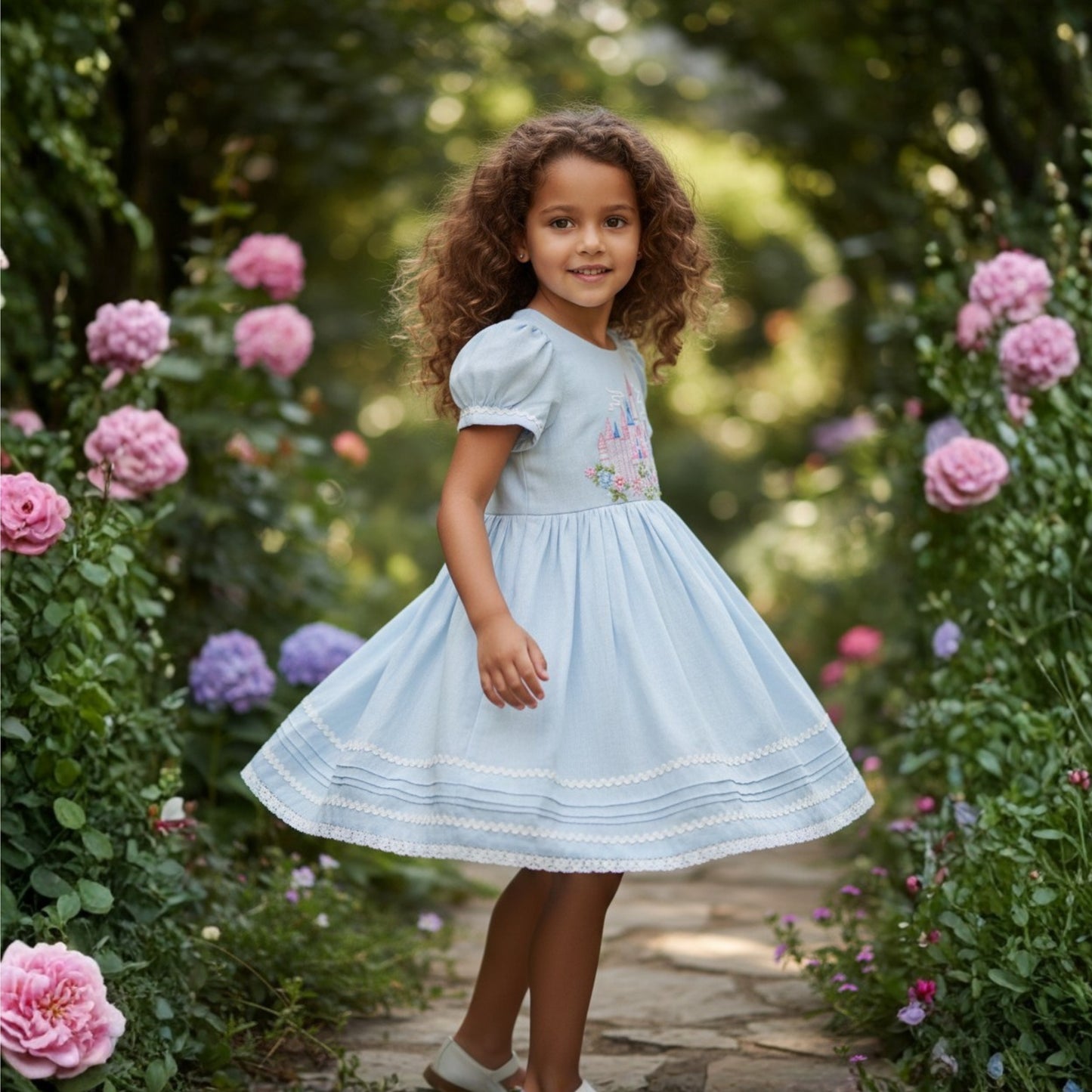 Castle Blue Dres