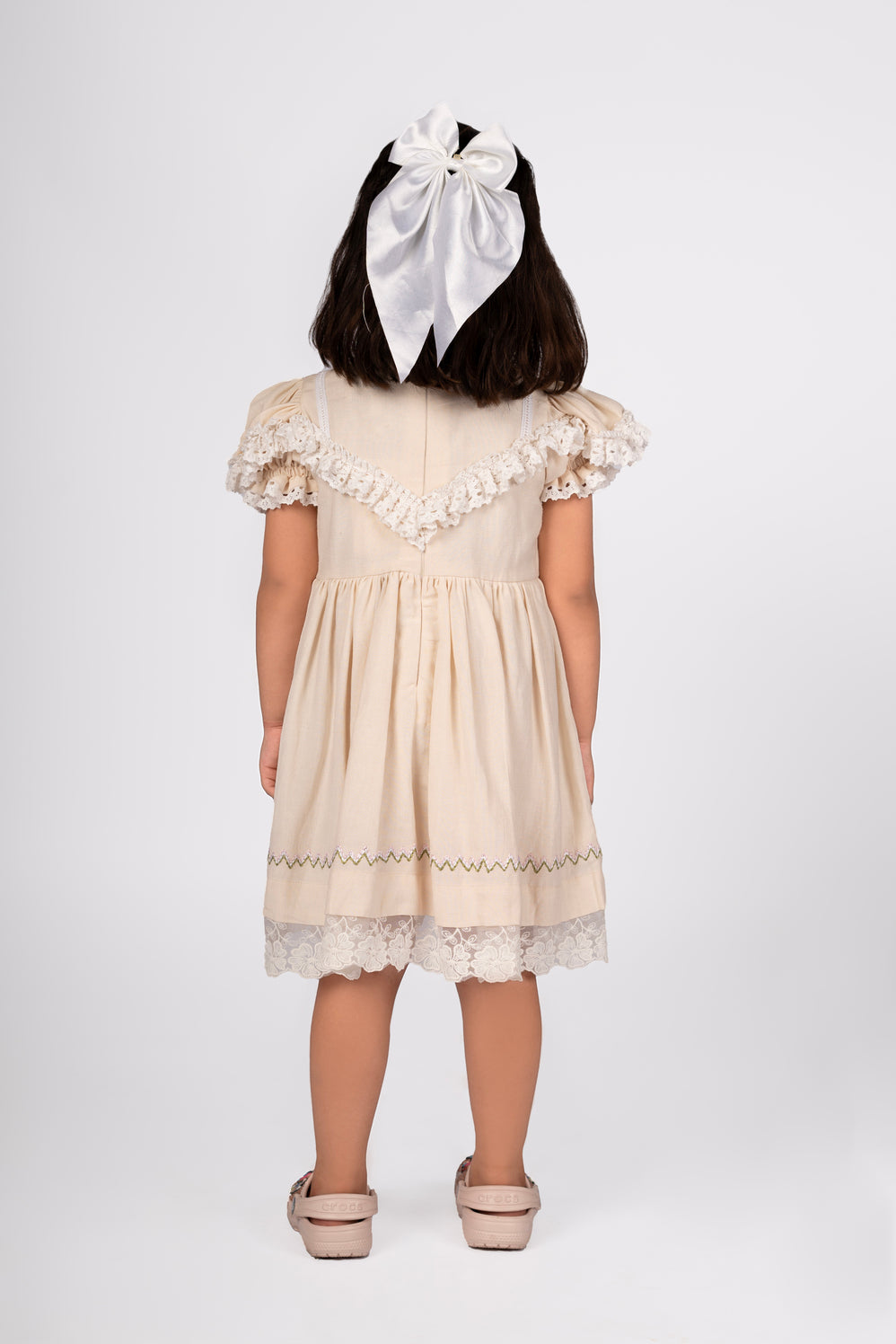 Lily of the valley cotton dress