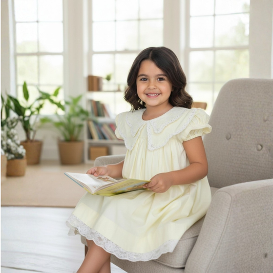 Ivory Classic Polo Dress