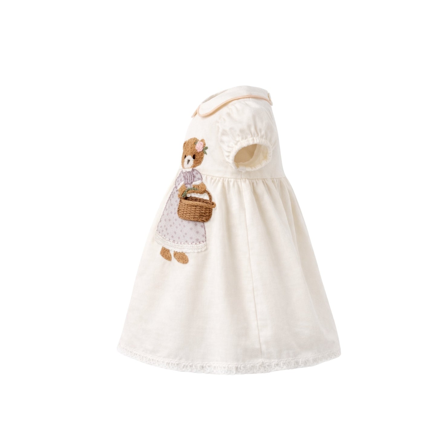 Floral Teddy Linen Dress