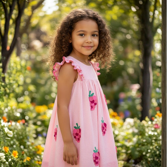 Raspberry Garden Dress