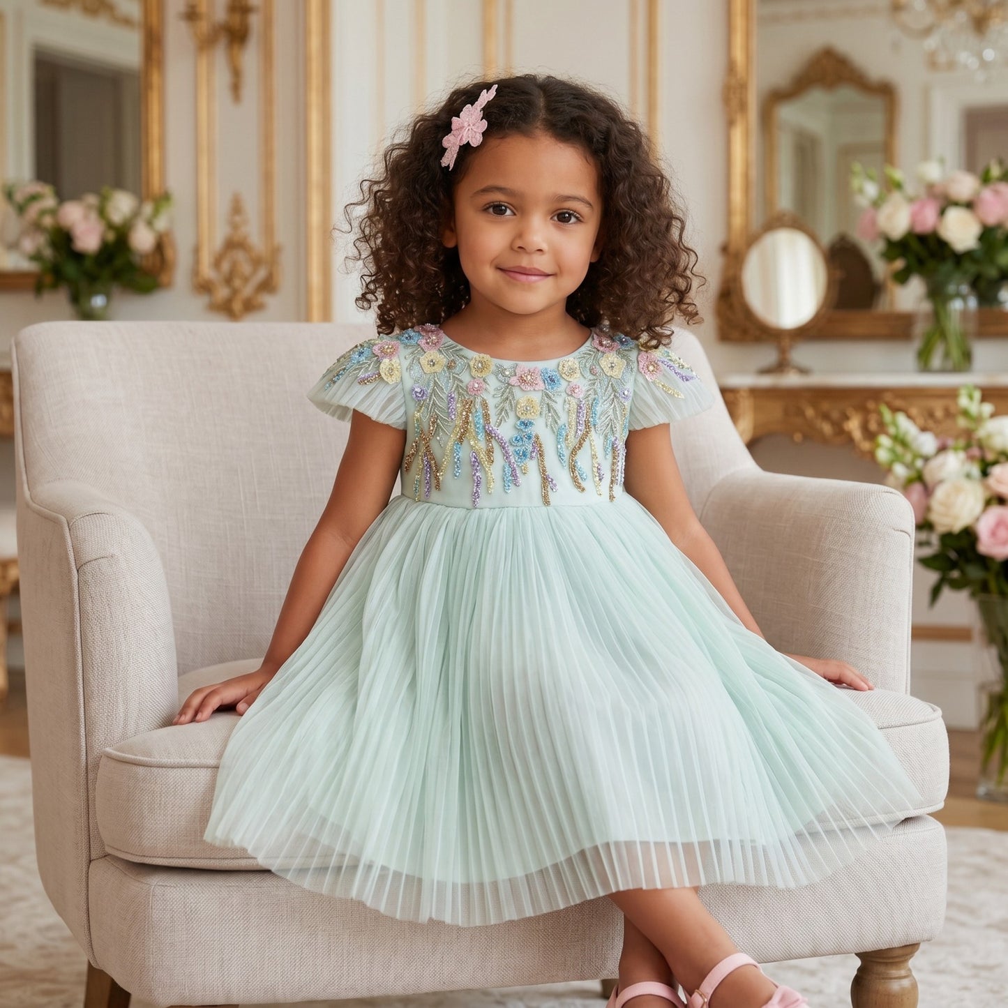 Enchanted Garden tulle dress