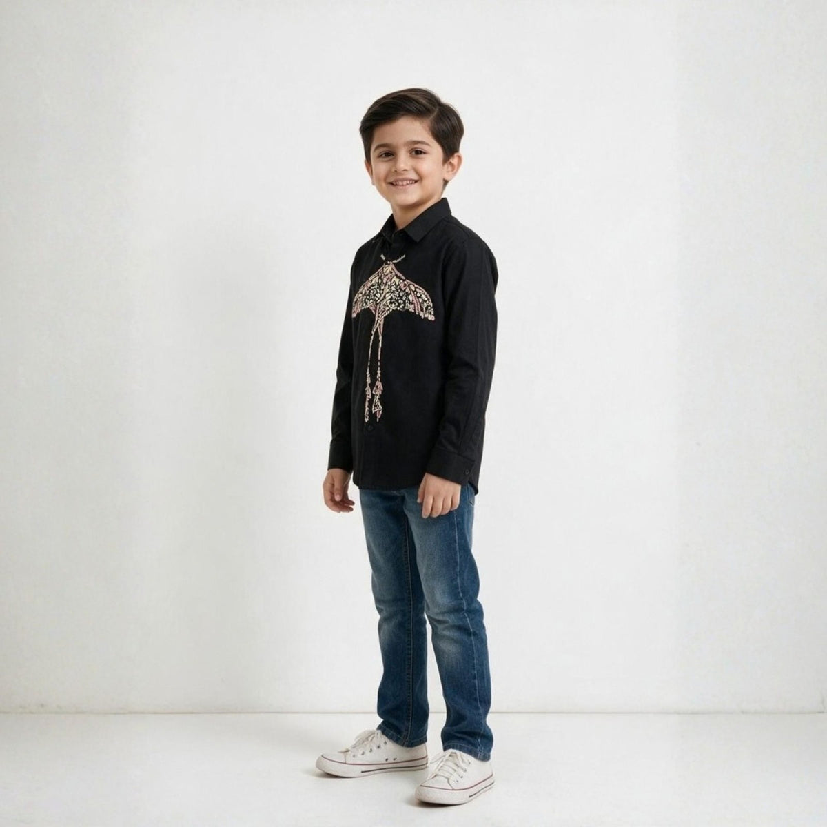 Theo bird shirt