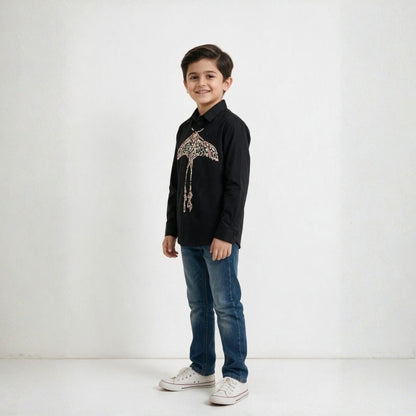 Theo bird shirt
