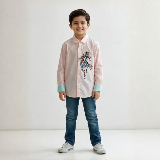 Ethan  horse Multi shirt