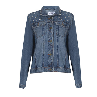 P Initial Denim Jacket