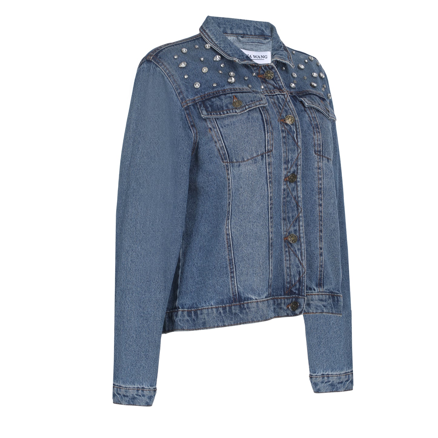 P Initial Denim Jacket