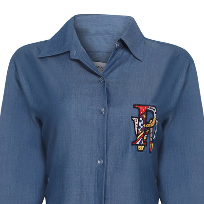 PW Initial Shirt Dress