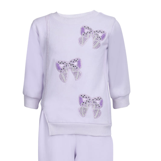 Lavender Bow Chic Tracks