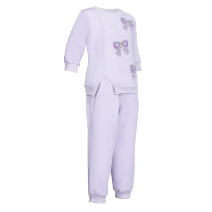 Lavender Bow Chic Tracks