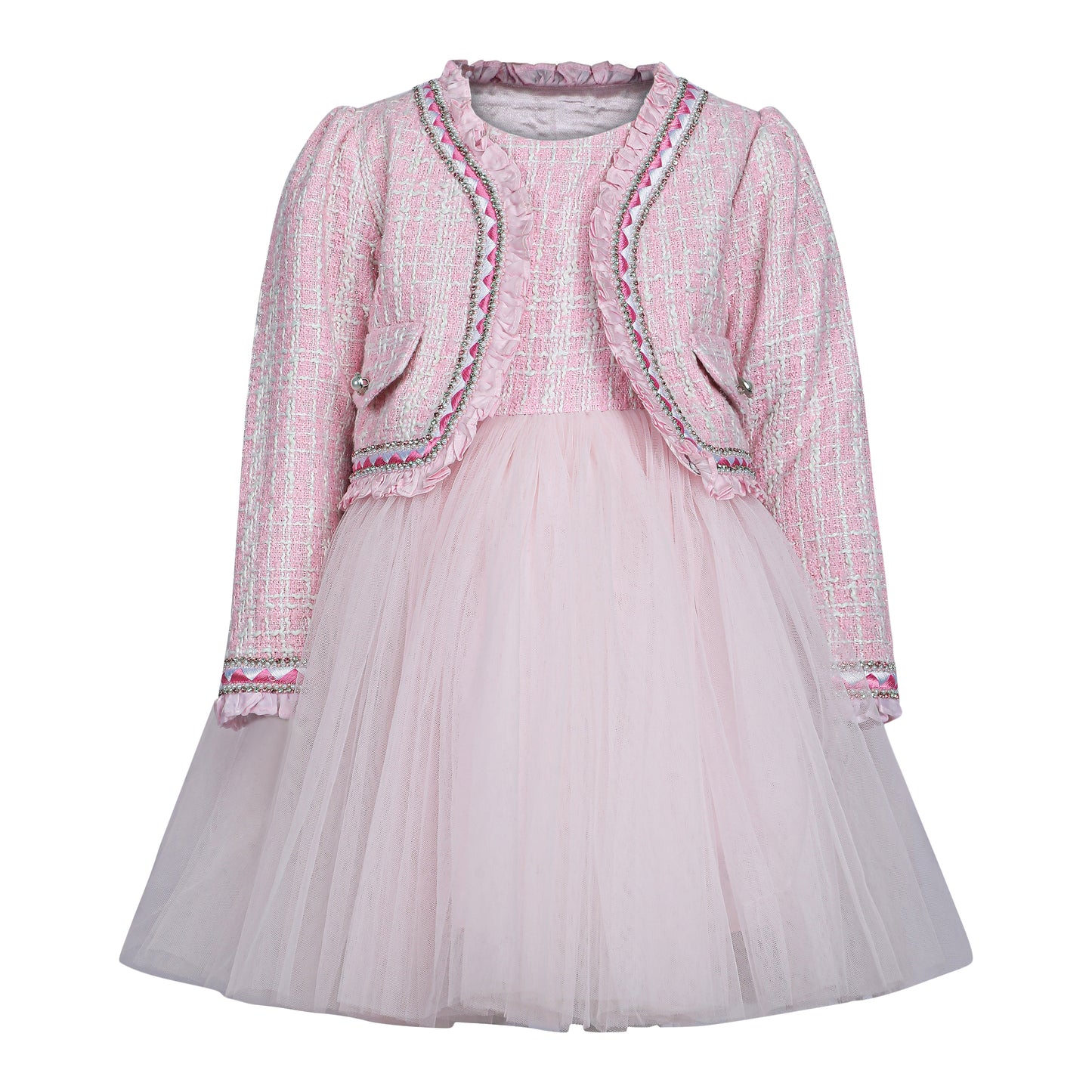 Parisian Tweed Dress