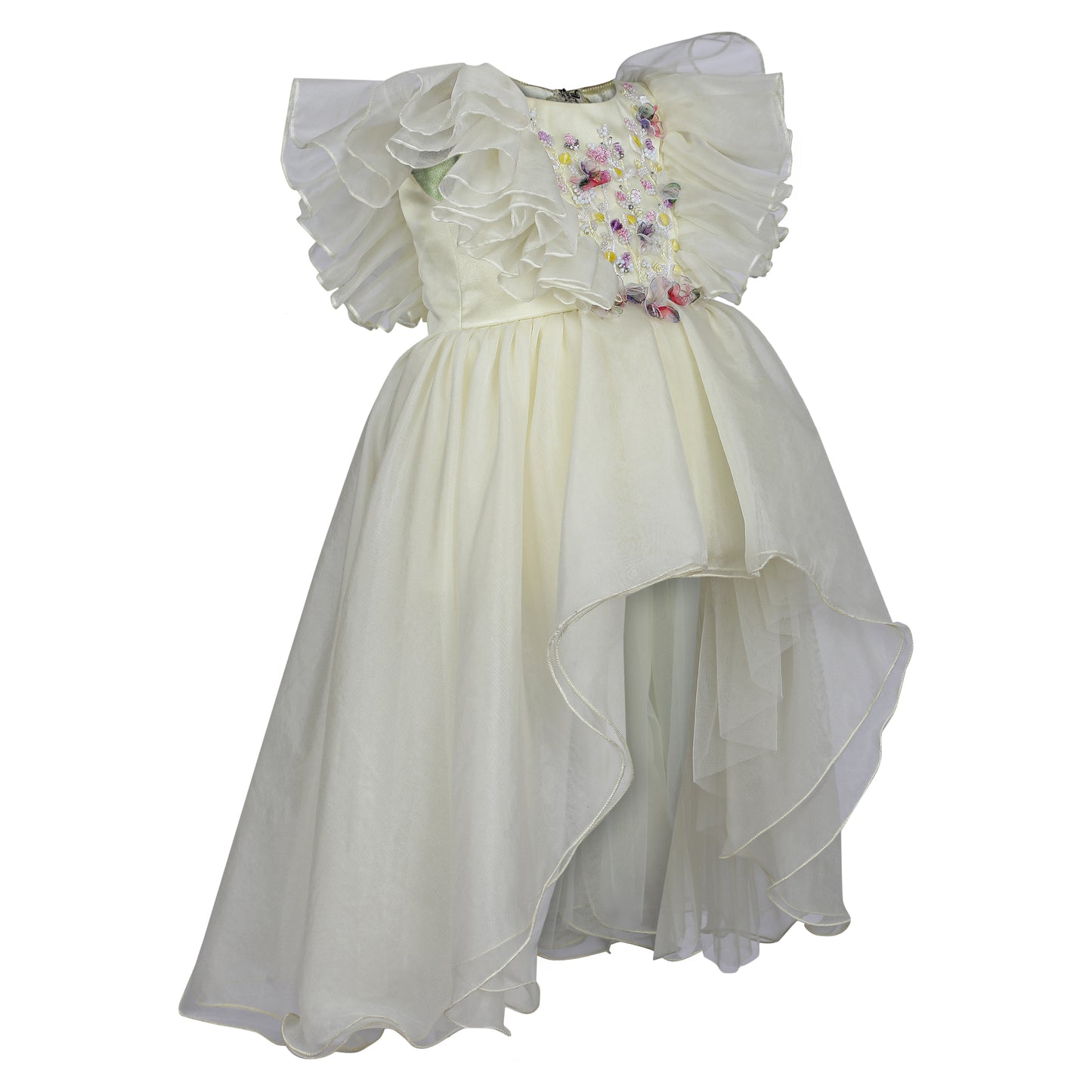 Serena Yellow tissue dress