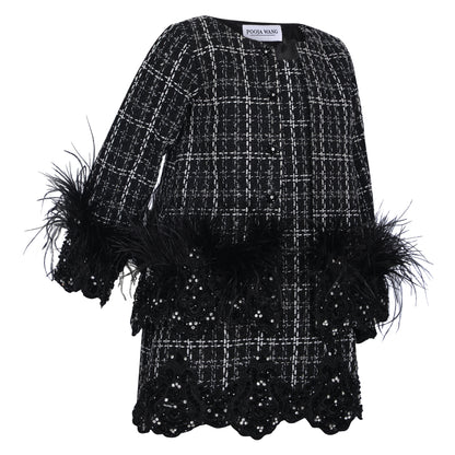 Tweed Enchanted Feather