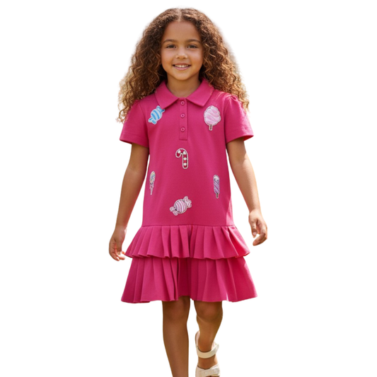 Candy Land Polo Dress