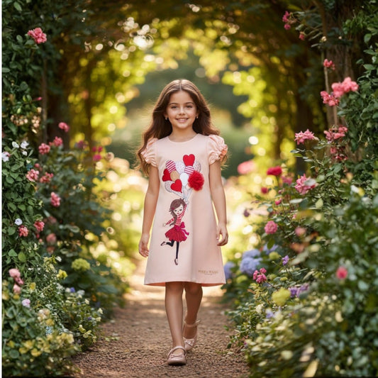 Balloon Bliss A Line Dress