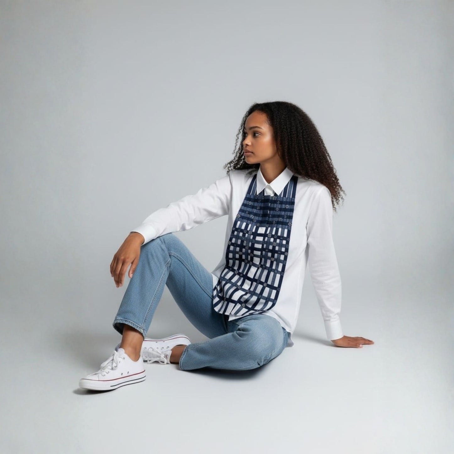 Navy Weave Shirt