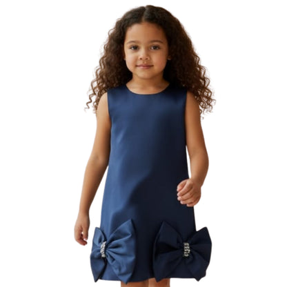 Crystal Bow Elegance Dress