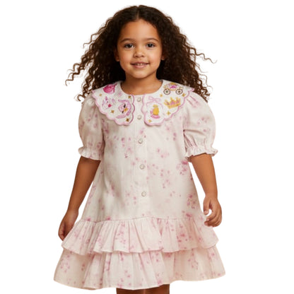 Cinderella Carriage Frill Collar Dress