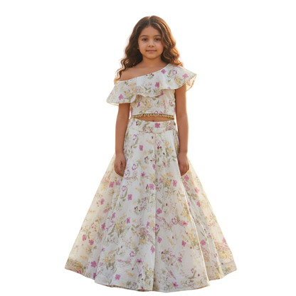 Dreamy Cotton Printed Lehanga Set
