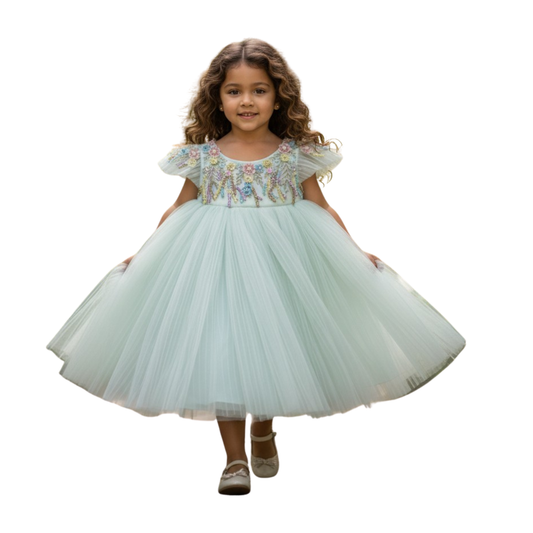 Enchanted Garden tulle dress