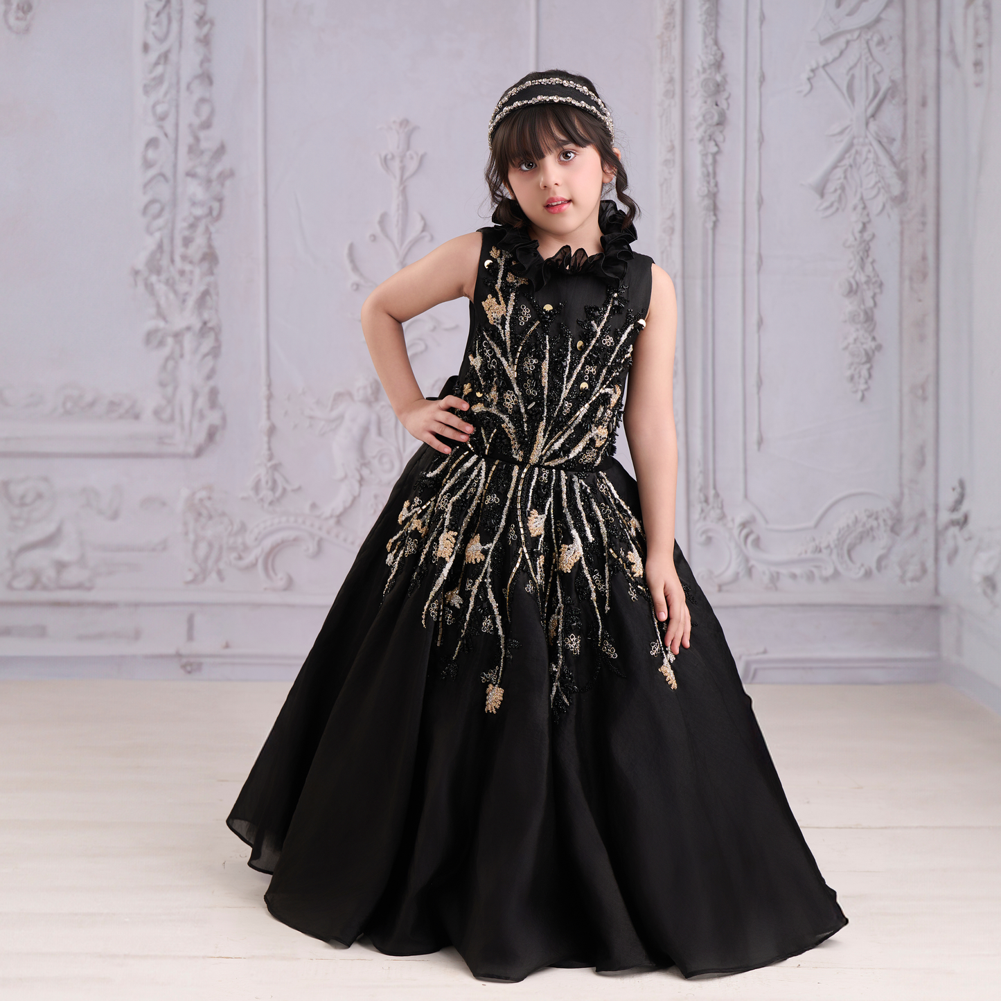 Aambre Elegance Sequence Gown