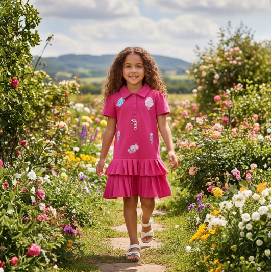 Candy Land Polo Dress