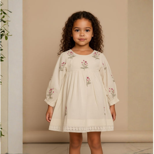 Wildflower Meadow Linen Dress