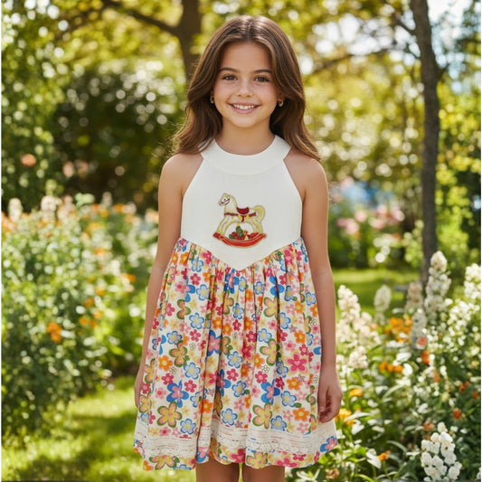 Floral Whimsy Dress