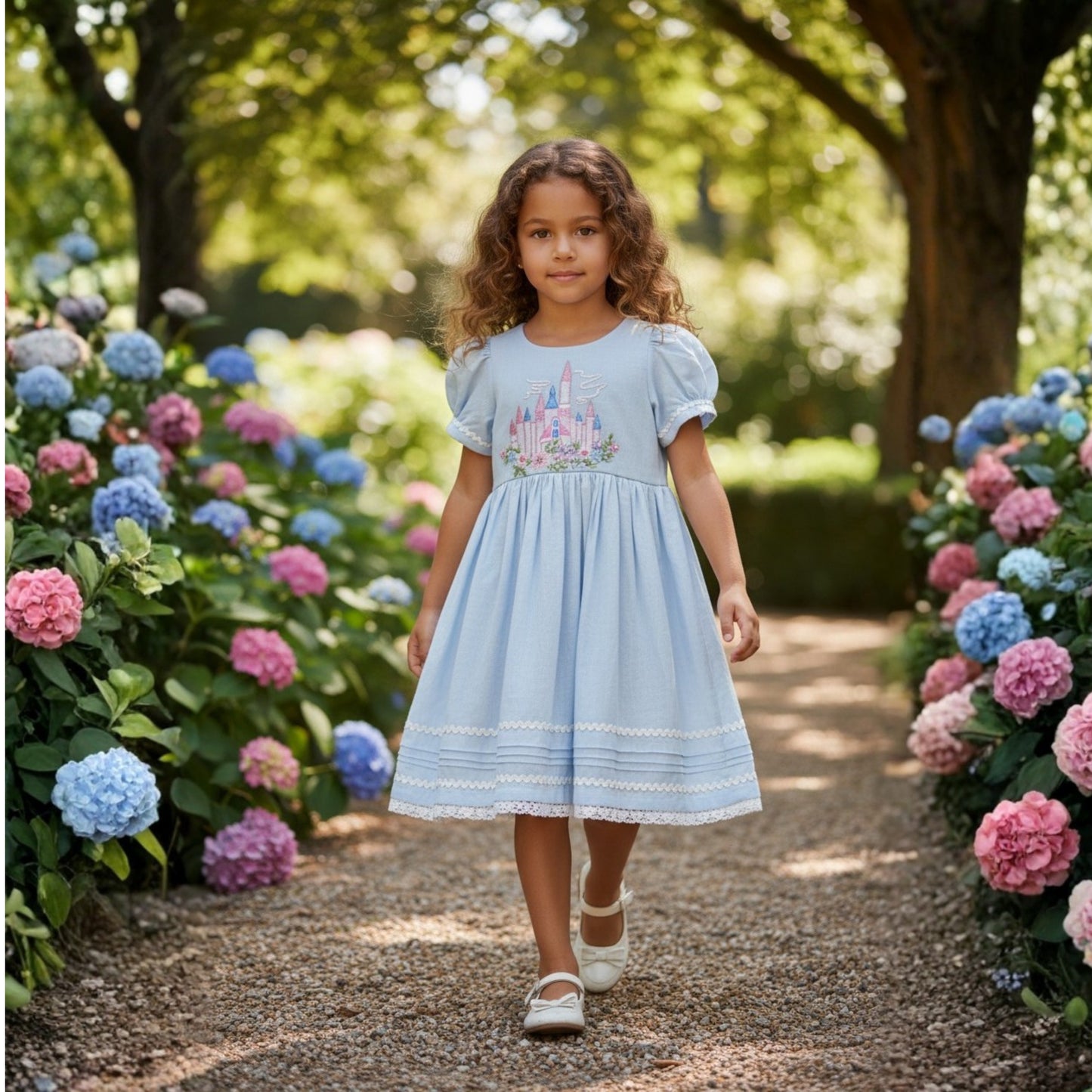Castle Blue Dres