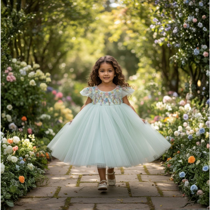 Enchanted Garden tulle dress