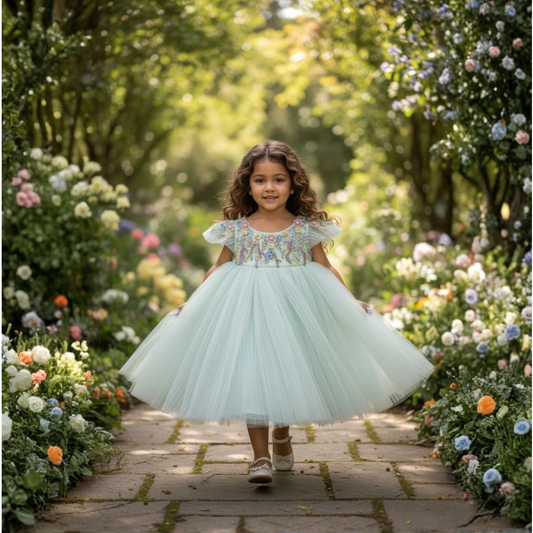Enchanted Garden tulle dress