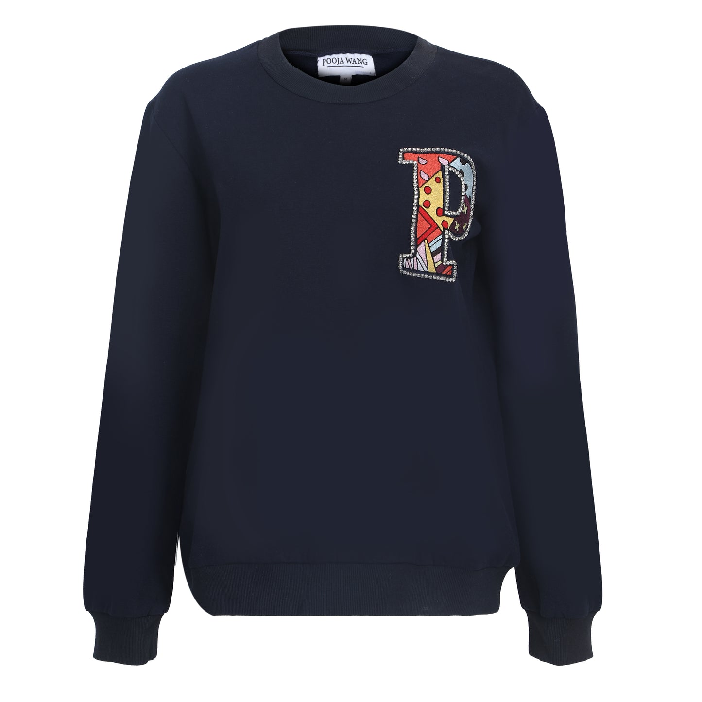P initial Sweatshirt in Blue