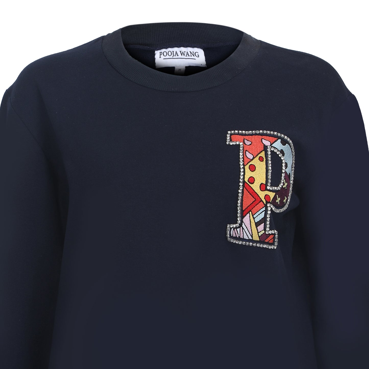 P initial Sweatshirt in Blue