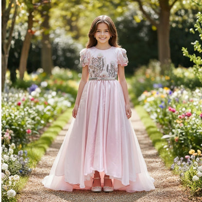 Blush Bloom Couture Dress