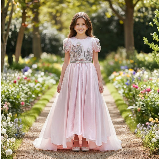 Blush Bloom Couture Dress