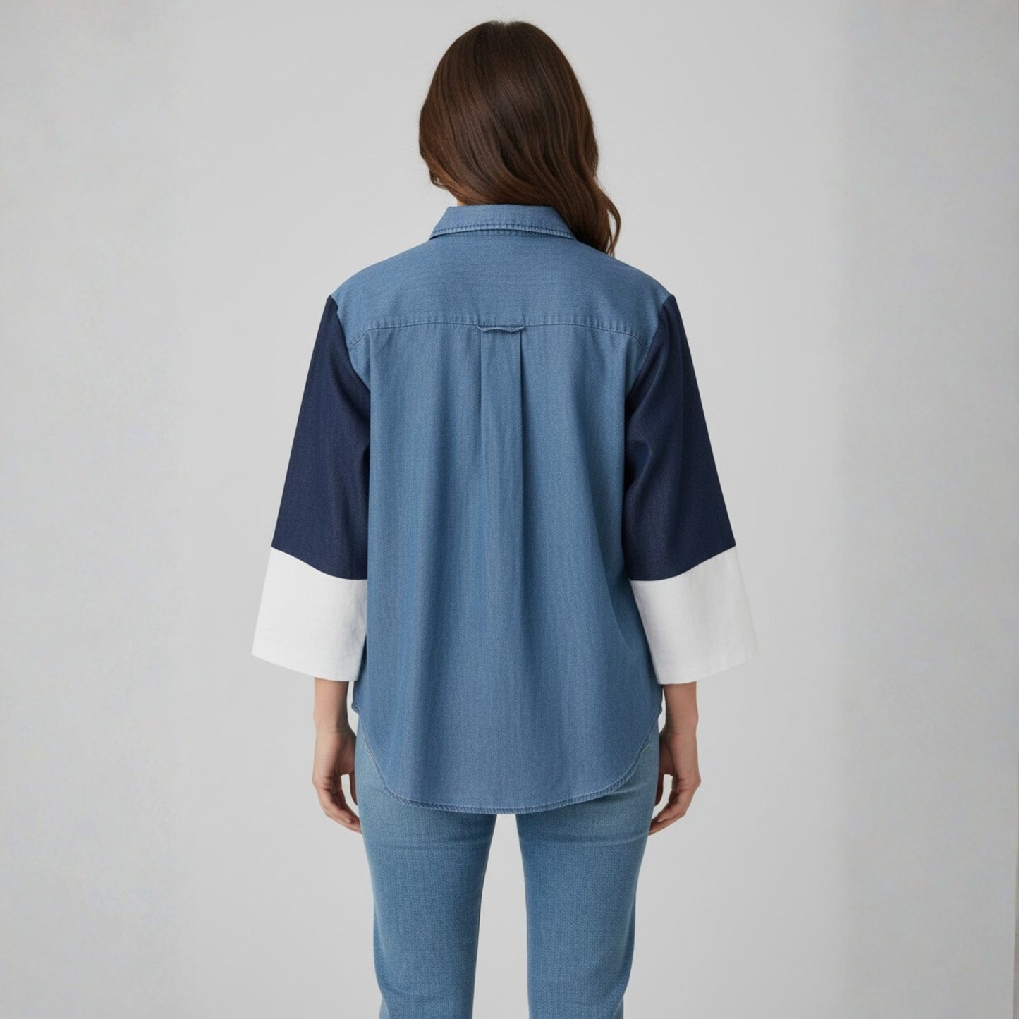 Denim Wave Shirt