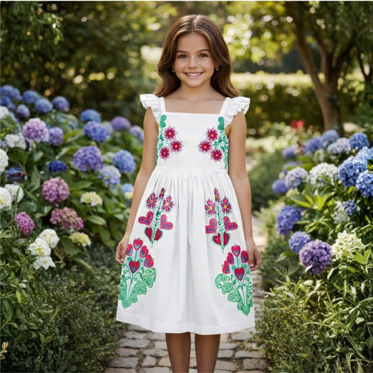 Snow Blossom Dress