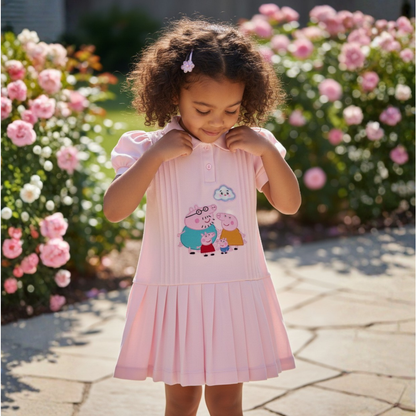 Peppa Patch Pink Polo Dress