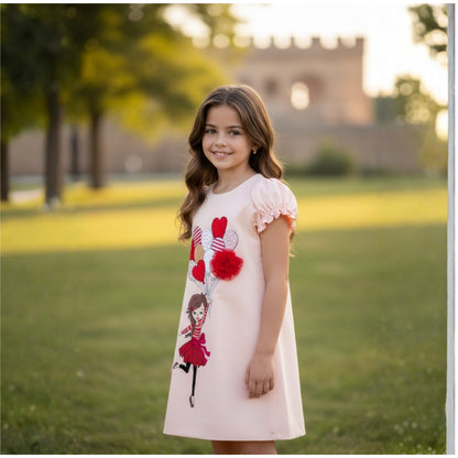 Balloon Bliss A Line Dress