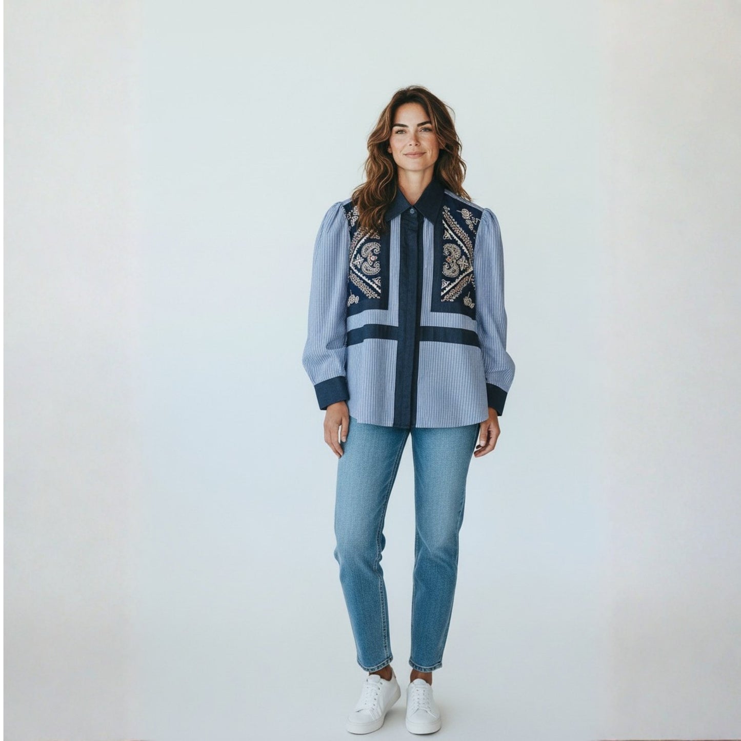 Blue Horizon Stripes