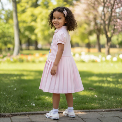 Peppa Patch Pink Polo Dress