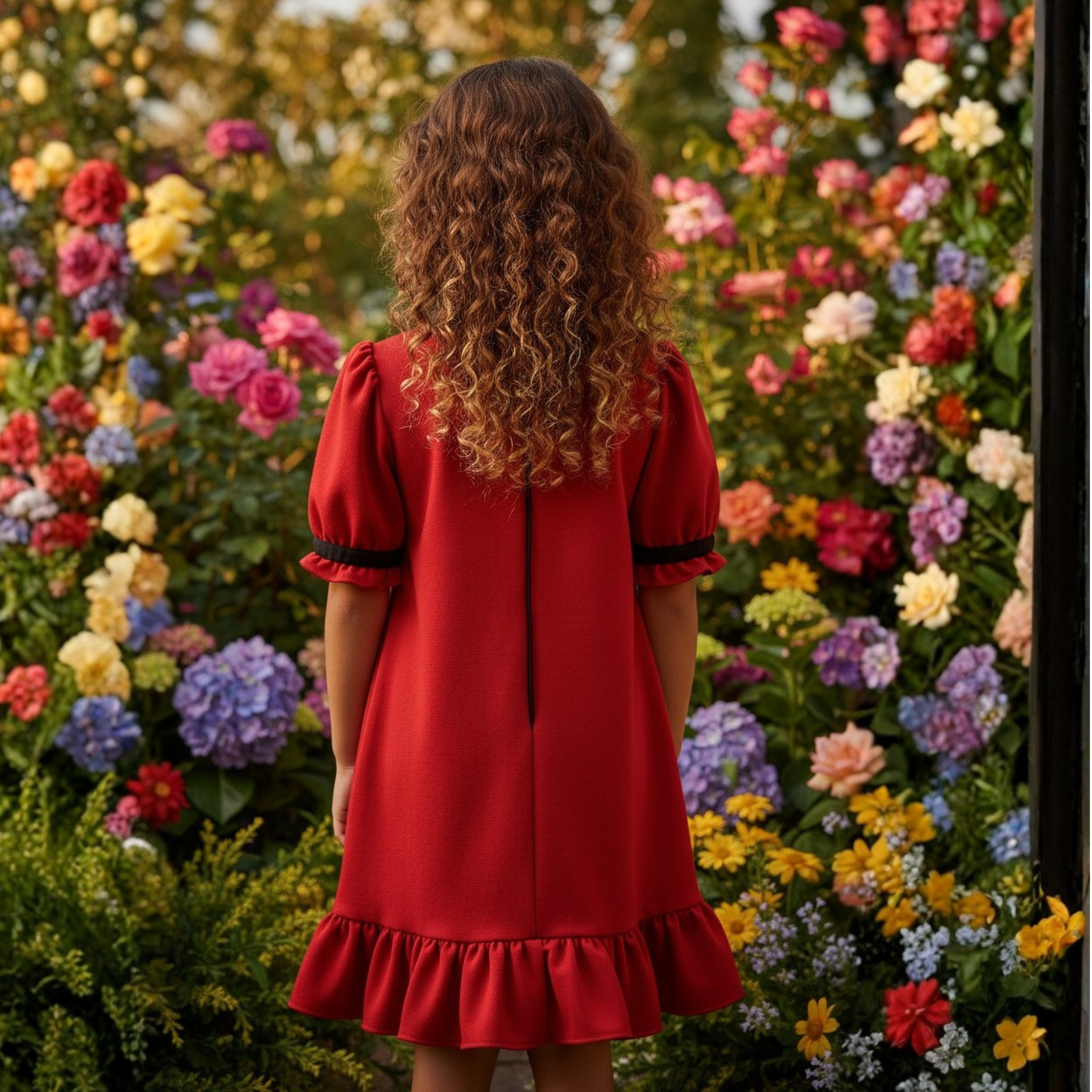 Ladybug Luxe Polo Dress