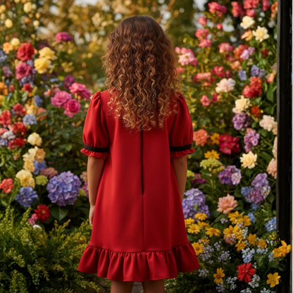 Ladybug Luxe Polo Dress