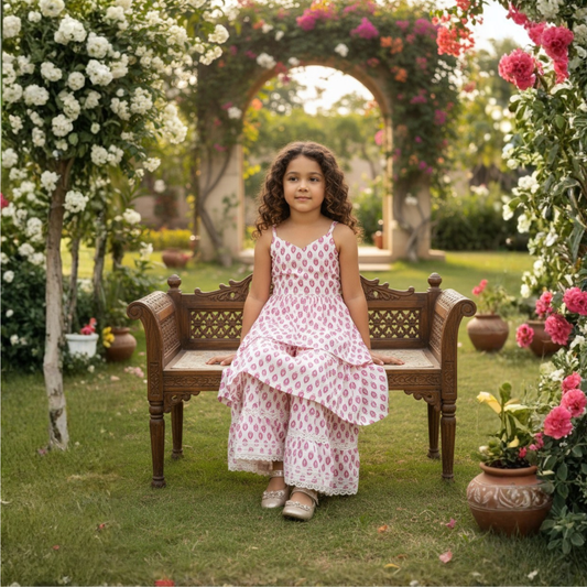 Cotton Bloom Sharara