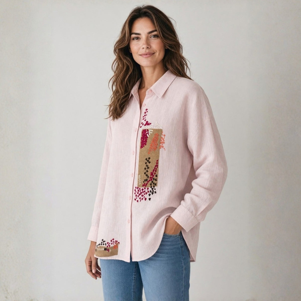 Serene linen shirt